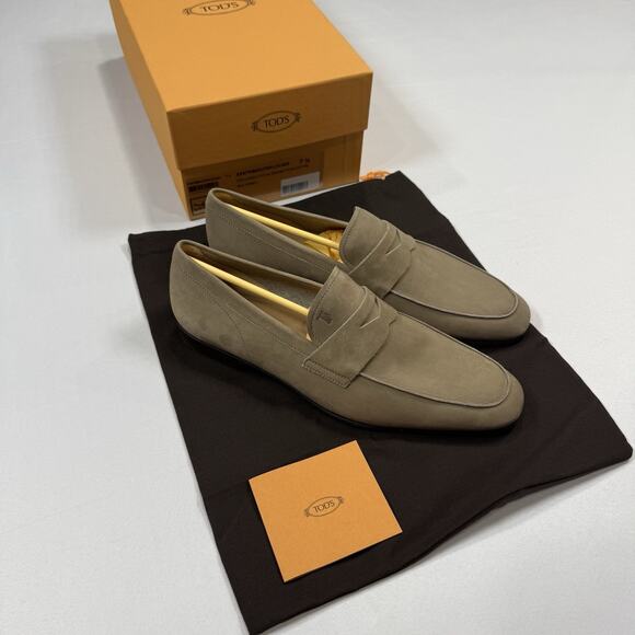 Tod’s MOCASSINO CUOIO DESTRUTTURATO Loafer Size 7.5UK/9US New In Box MSRP $925 main image 7